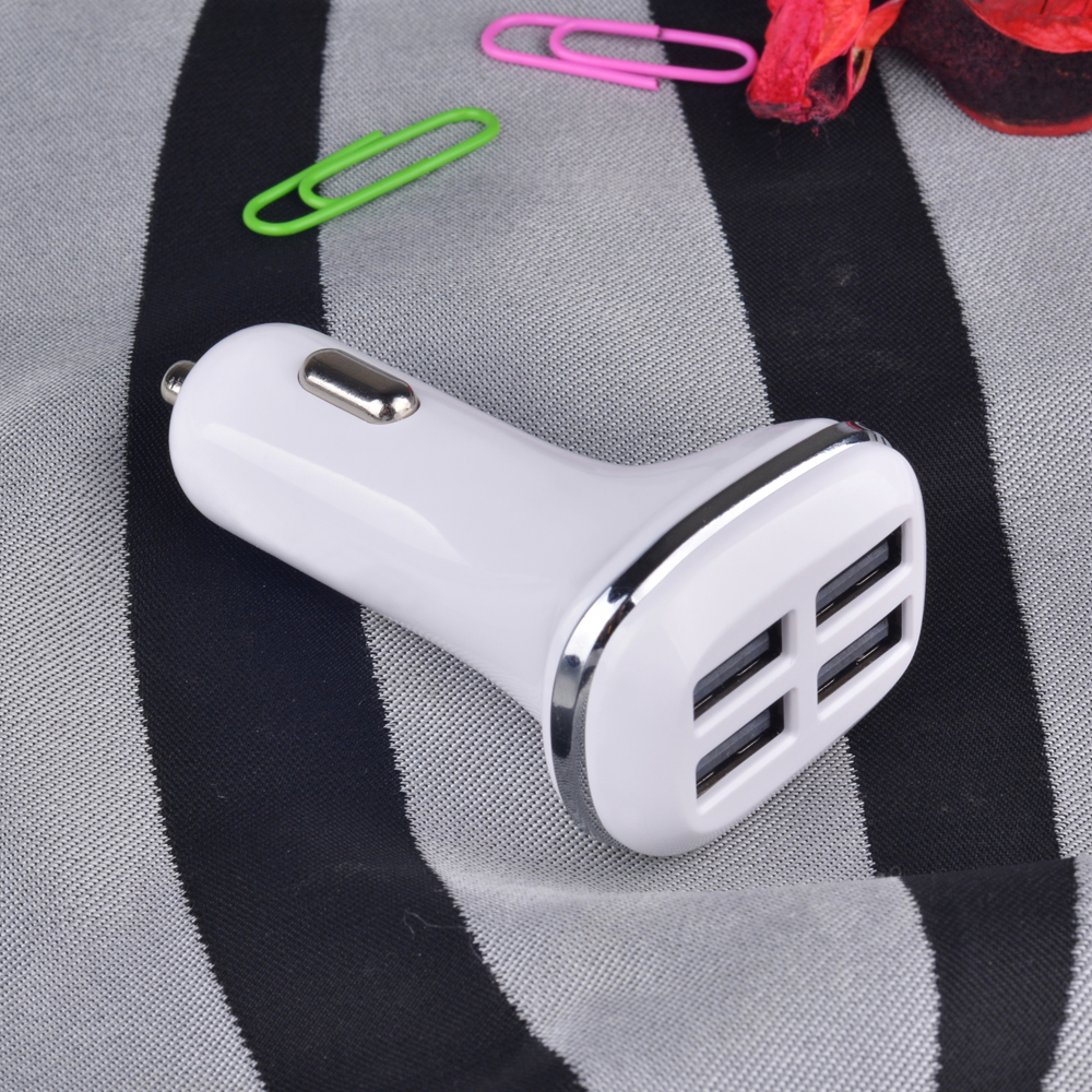 4-port 5V 6.2A car charger